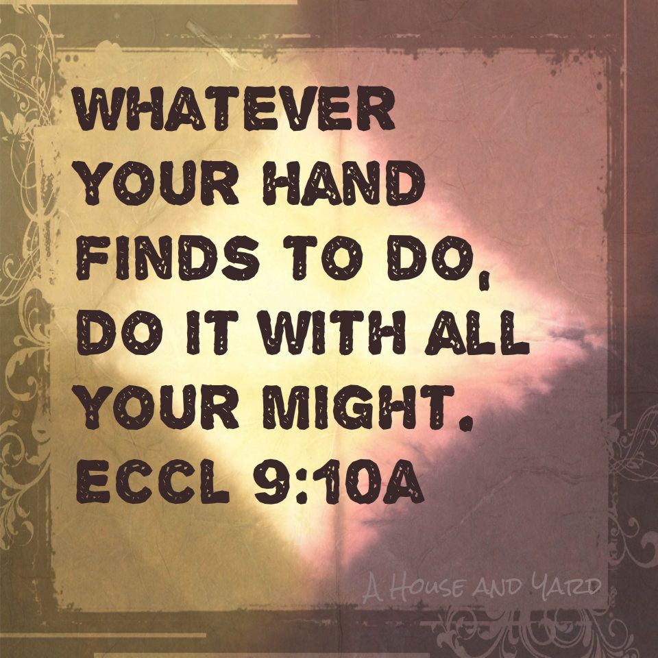 Eccl 9:10a