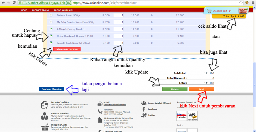 alfaonline.com alfamart online