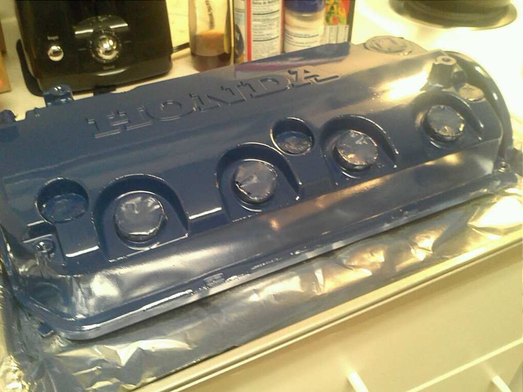 DIY painting valve cover