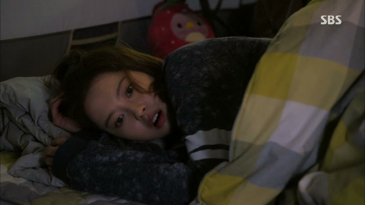 Soo-sun tosses and turns in her tent, replaying Dae-gu’s surprise ...