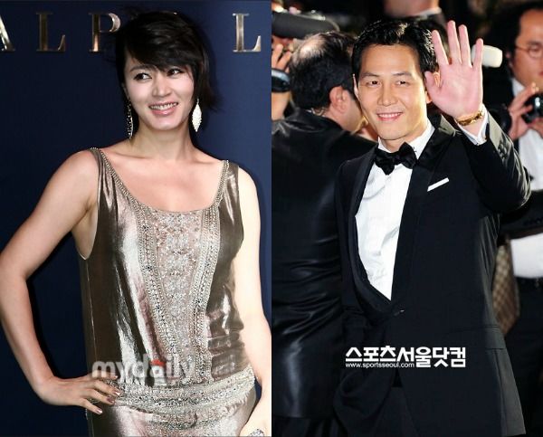 Lee Jung-jae and Kim Hye-soo, costars again?