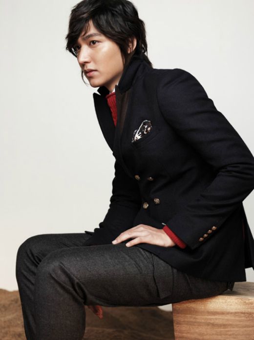 Lee Min-ho in fall/winter looks