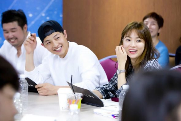 First script read for blockbuster melodrama Descended From the Sun