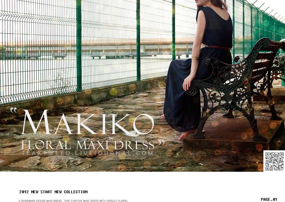 BOHEMIAN MAXI DRESS | TEA & TWEED ONLINE FASHION SHOP AT LIVEJOURNAL.SG