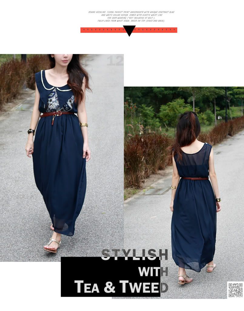 BOHEMIAN MAXI DRESS | TEA & TWEED ONLINE FASHION SHOP AT LIVEJOURNAL.SG
