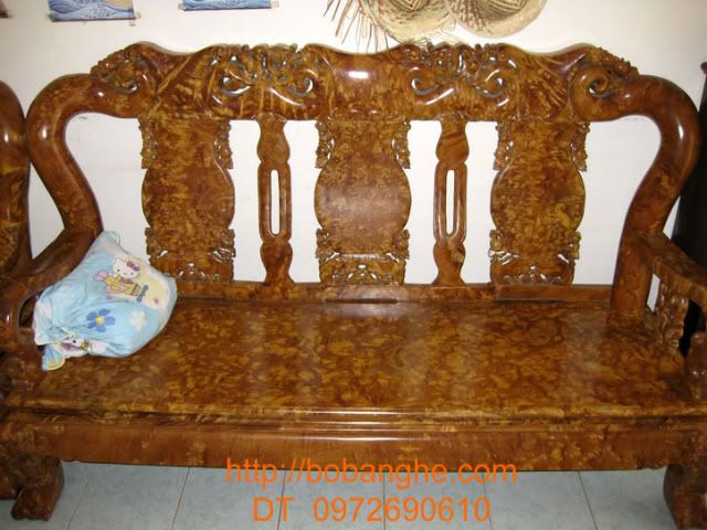 Đồ gỗ nội thất Bộ bàn ghế Minh Quốc Gỗ Nu nghiến MS :NG-07