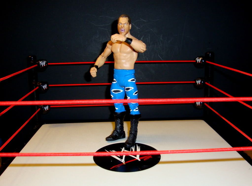 chris benoit action figure mattel