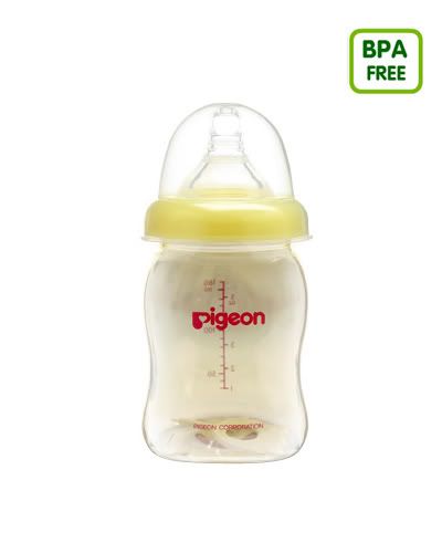 Washing Baby Bottles on New Pigeon Baby Feeding Bottles Ppsu  5 Oz   160 Ml Wide Neck Bottles