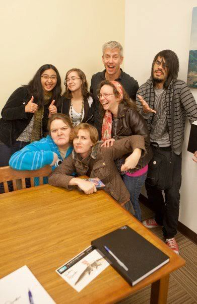 Friends and I with Chris Sanders