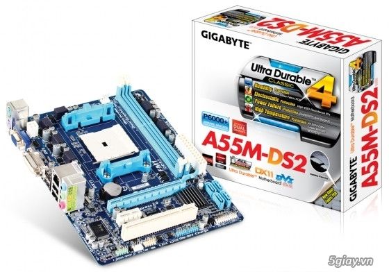 Bán Combo cpu AMD A4 3400 main Gygabyte A55M-DS2.