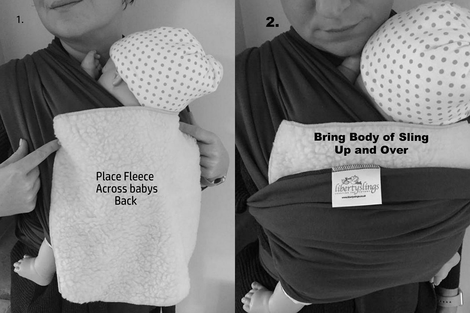 BABY SLING STRETCHY WRAP CARRIER by LIBERTY BABY SLINGS eBay