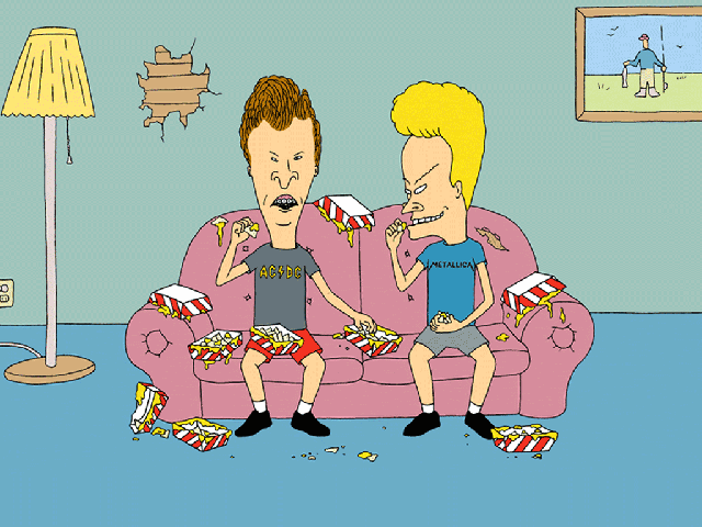 beavis butthead photo: Beavis &amp; Butthead couch_1024x768.gif