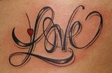 Love,Heart,Lettering,Southside,Chris,Posey,tattoo,tattoos,tatu,tatus,tat2,tat2s,tatoo,tatoos,tatto,tattos