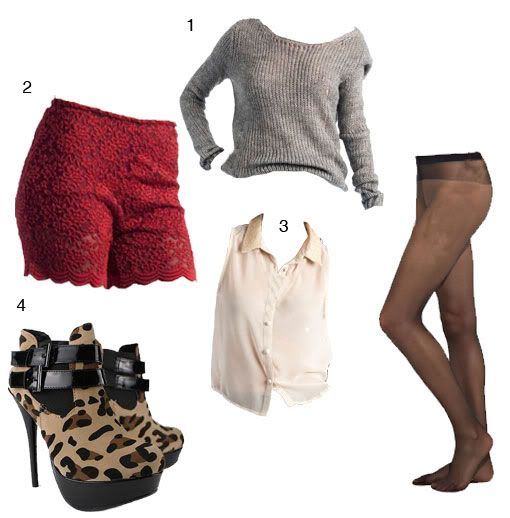 Find: lace shorts, trendy heels, and sweaters @ GoJane.com!