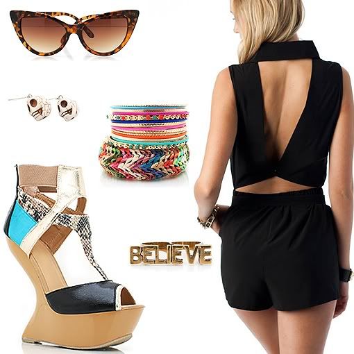 cut-out romper