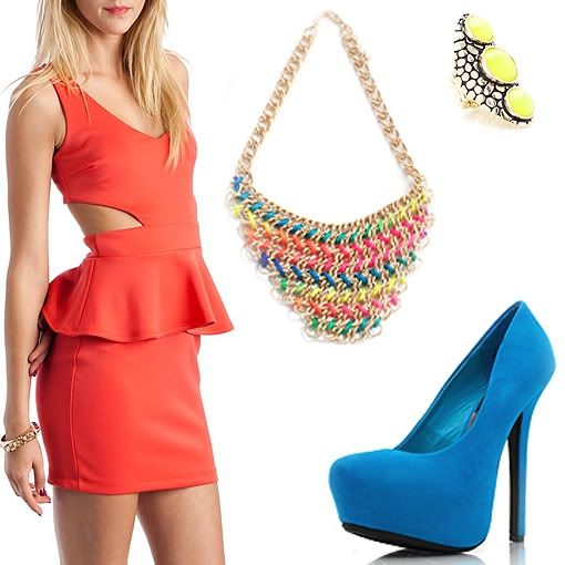 cut-out dress