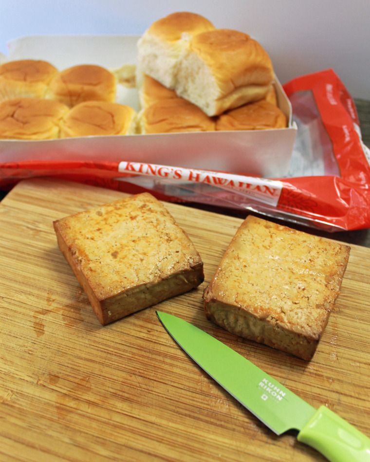 Teriyaki Tofu Sliders