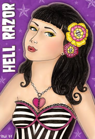 hell razor fan art