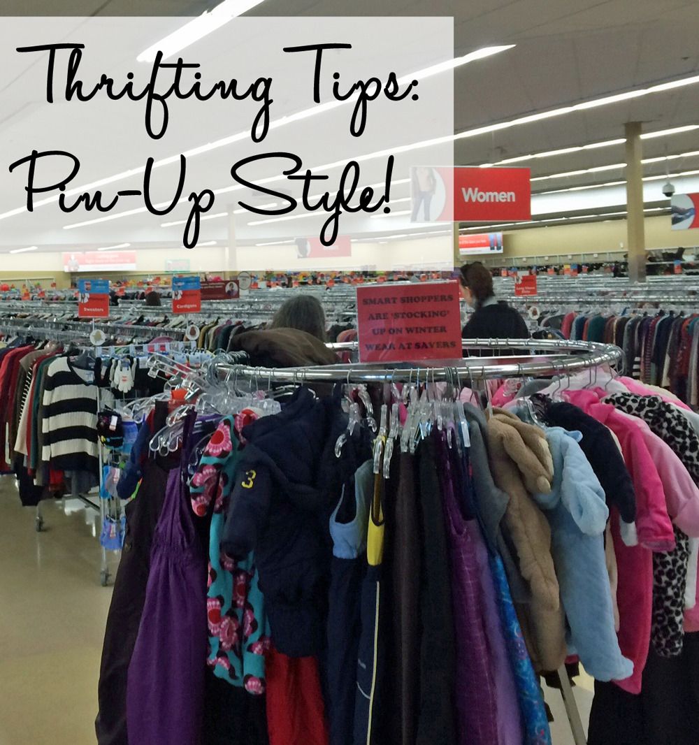 Thrifting Tips, Pinup Style!