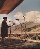 1995, The Aga Khan in Ishkashim on 27 May 1995