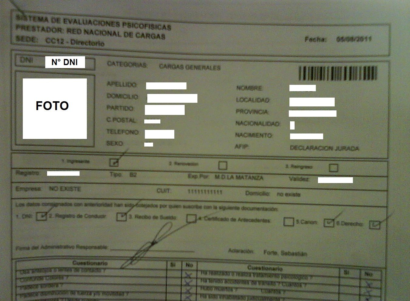 registro registro