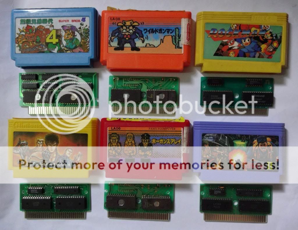 Many famiclone games, converters, accesories and more