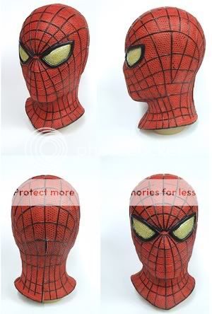 The Amazing Spider Man Spiderman Mask Rubber Party Mask Full Face Head 