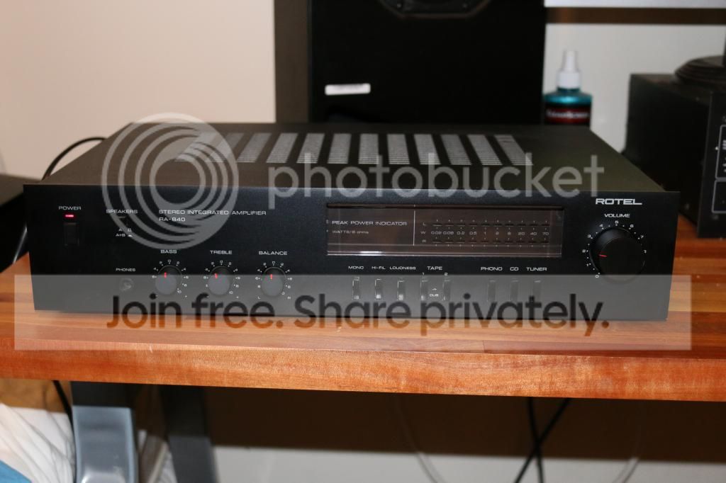 Rotel RA-840 - Audio