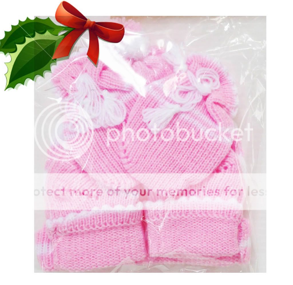 Christmas Gifts New MOM&ME Set NEWBORN INFANT BABY Gloves Socks Hats 0 