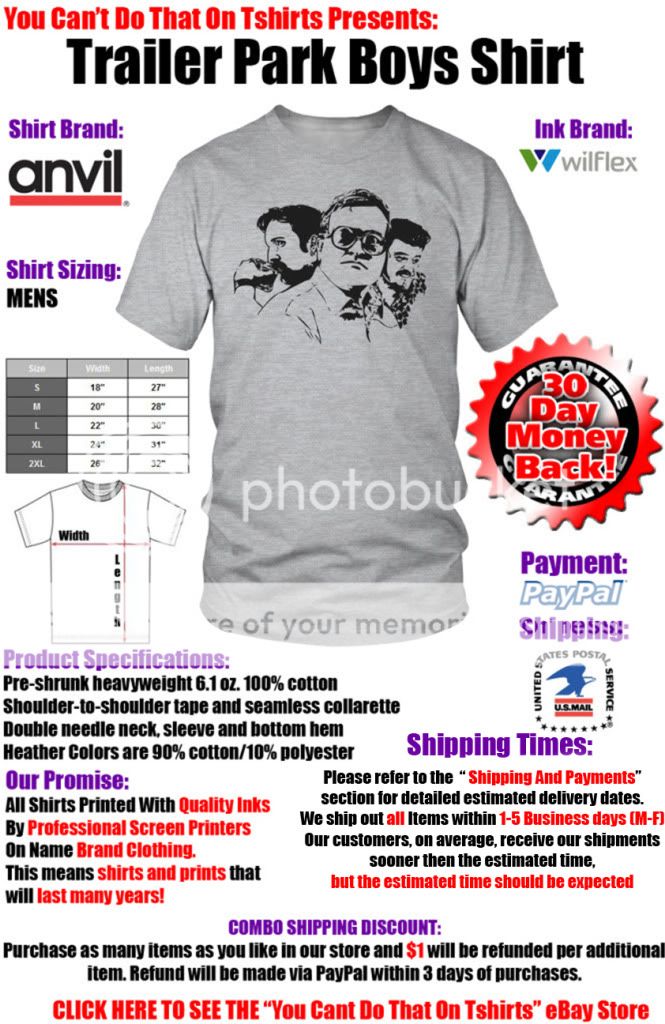 Trailer Park Boys Shirt Bubbles CBC NEW s 2x Ricky  