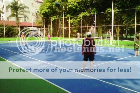 Lớp tennis trẻ em Hàn quốc