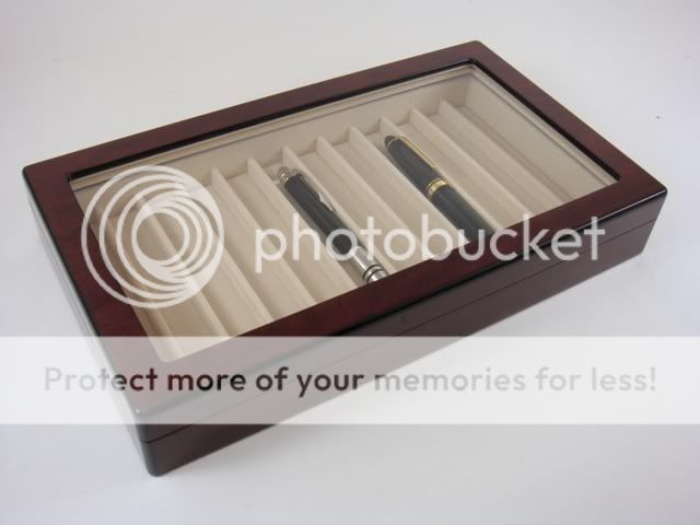 High Quality Lacquer 12 Pen Display Collectors Box Case 【Free USA 