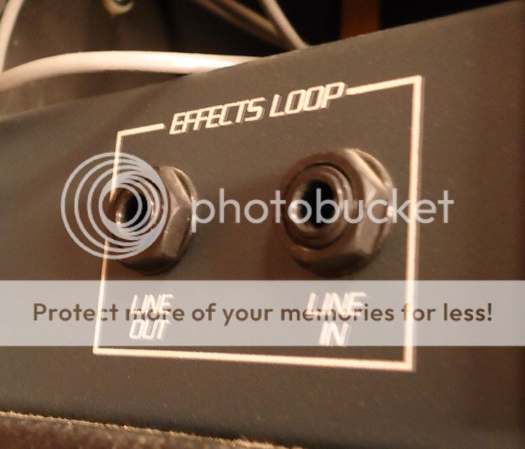  speaker outs effects loop comes with a randall 2 button footswitch