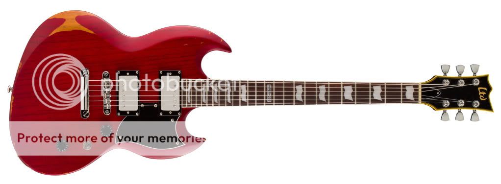 ESP LTD Viper 256 Electric Guitar Aged Vintage Cherry Finish viper 256 