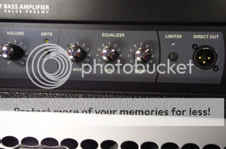 Hartke HyDrive 5210C Bass Guitar Combo Amplifier   2x10 350 Watts amp 