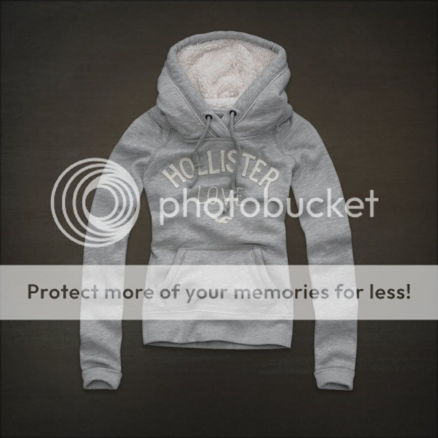 NWT HOLLISTER by Abercrombie & Fitch SEAL BEACH HOODIE ON SALE  