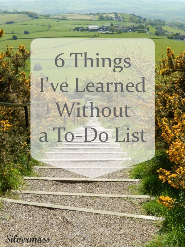 View down a long flight of stairs - 6 Things I've Learned Without a To-Do List